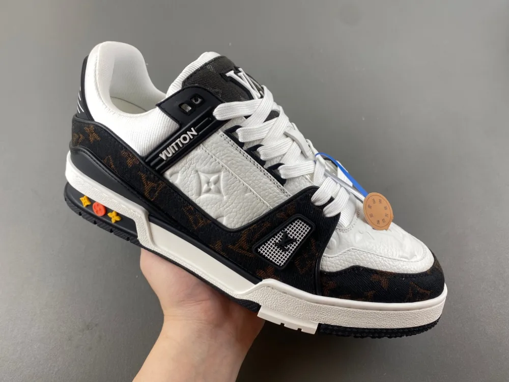 Louis Vuitton Trainer “White Black Brown” — photo 6 of 17