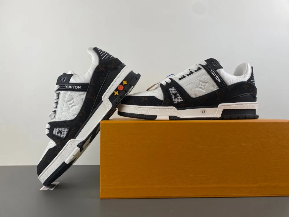 Louis Vuitton Trainer “White Black Brown” — photo 13 of 17