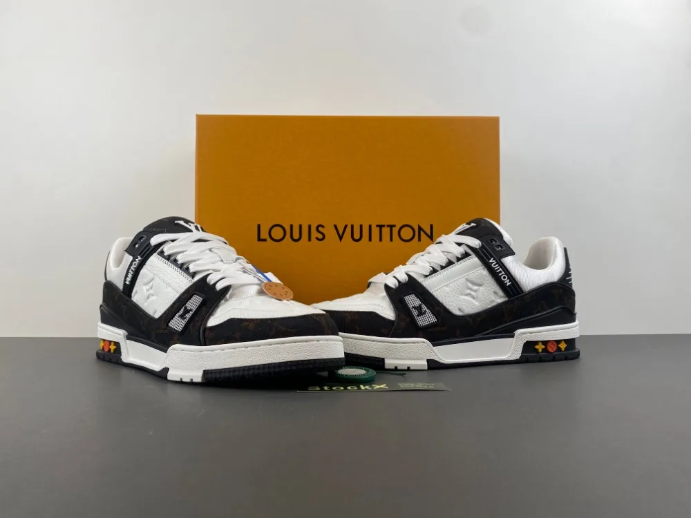 Louis Vuitton Trainer “White Black Brown” — photo 14 of 17