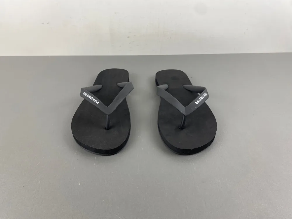 Balenciaga Flip-flops “Black Grey” — photo 2 of 19