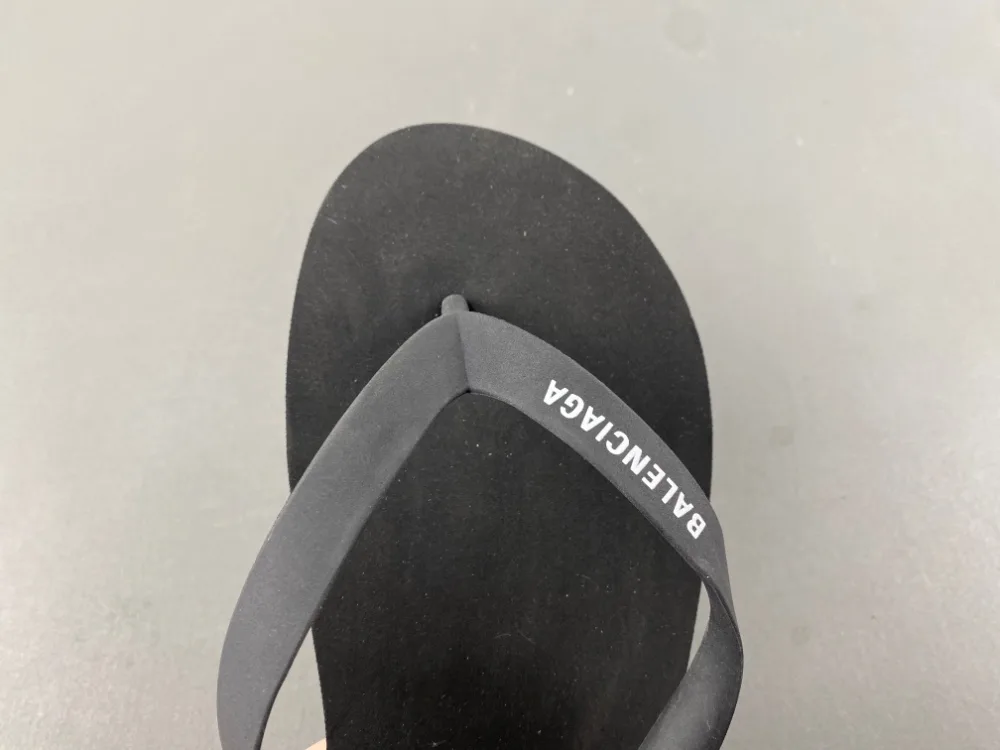 Balenciaga Flip-flops “Black Grey” — photo 9 of 19