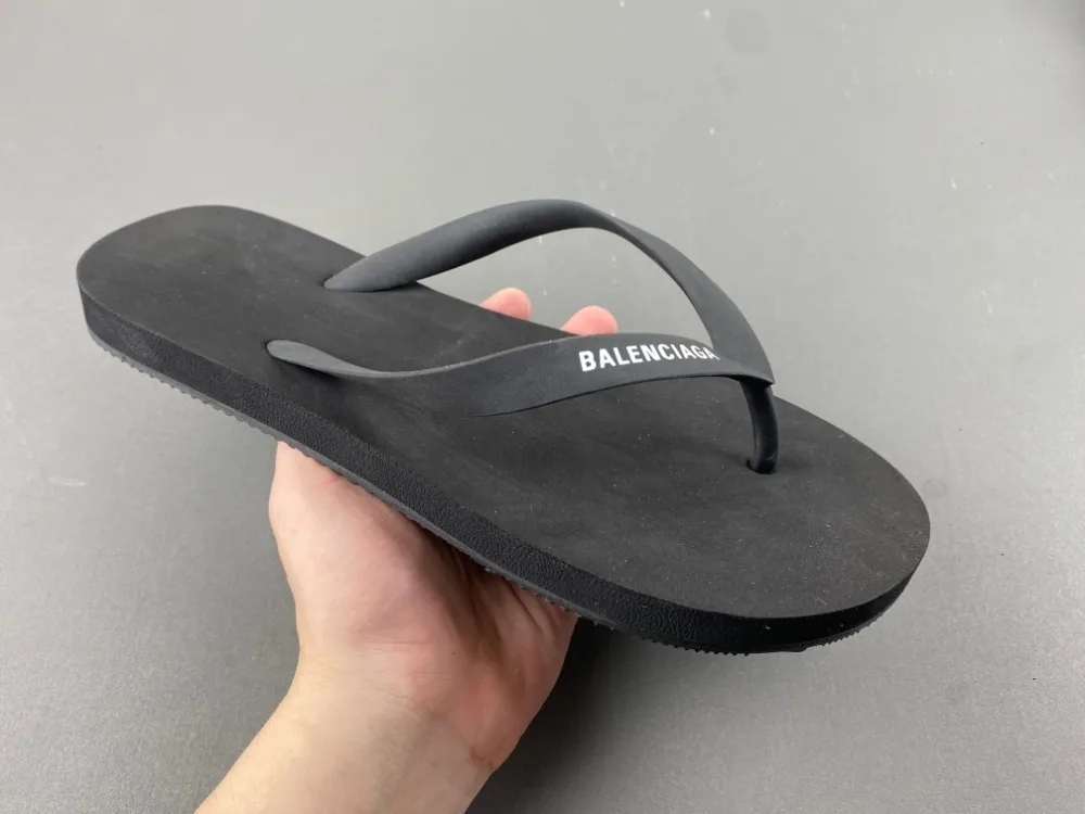 Balenciaga Flip-flops “Black Grey” — photo 10 of 19