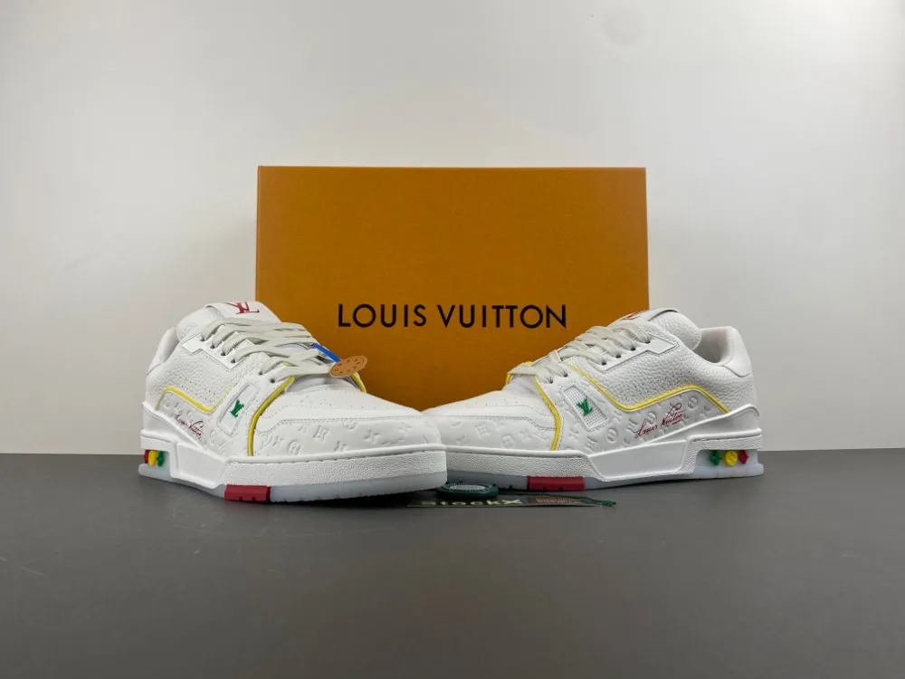 Louis Vuitton Trainer L “Full White” — photo 2 of 14