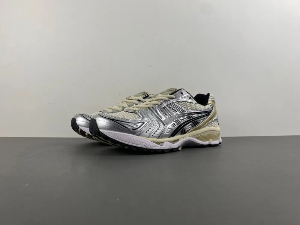 Asics Mens Gel-kayano 14 “Silver Gold Black White” — photo 1 of 17