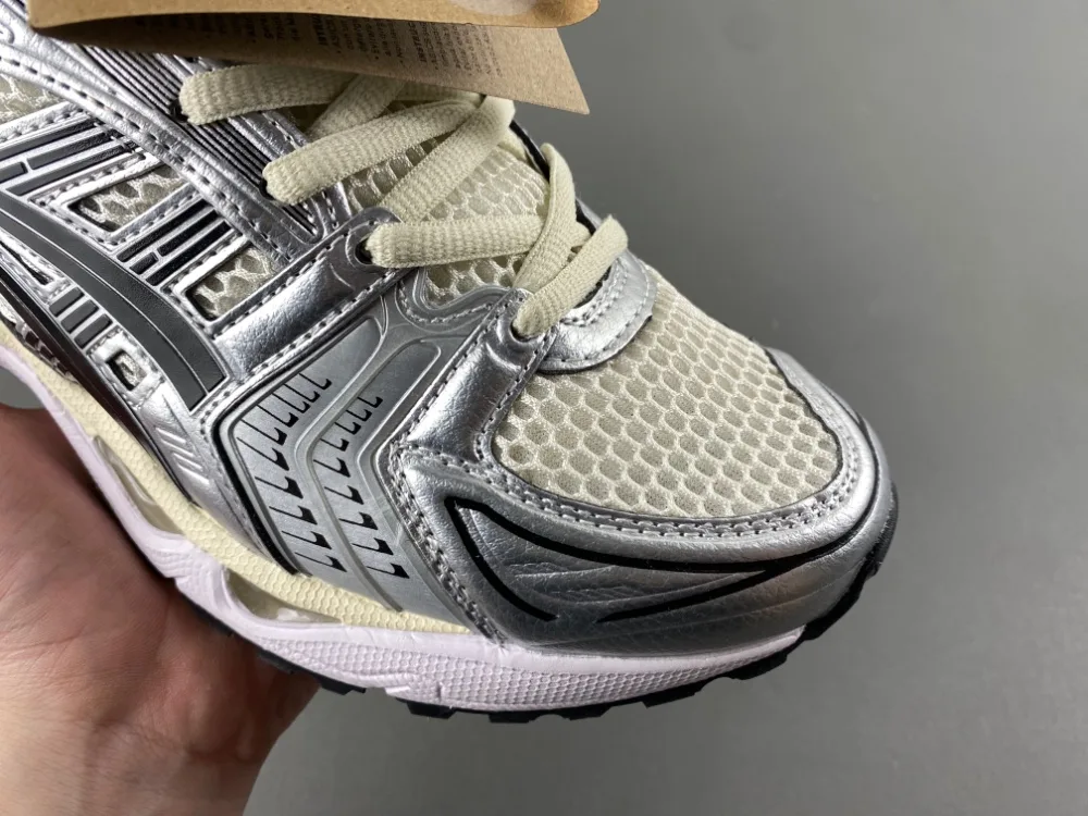 Asics Mens Gel-kayano 14 “Silver Gold Black White” — photo 5 of 17