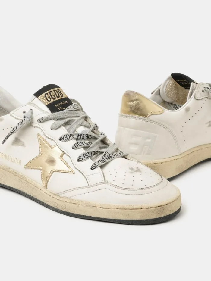 Golden Goose Ball Star Sneakers “Gold” — photo 1 of 4