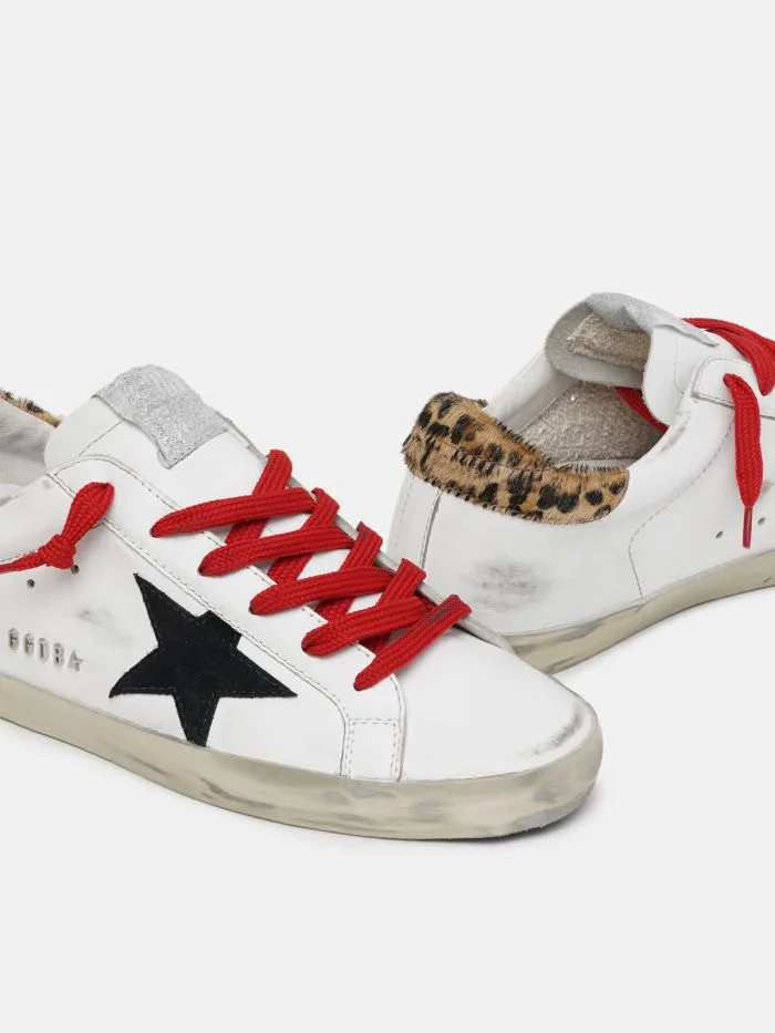 Golden Goose Super-star Sneakers “Red Leopard” — photo 1 of 4