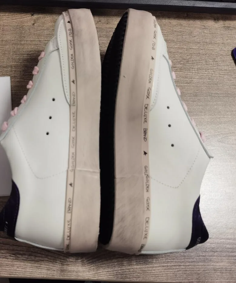 Golden Goose White Hi-star Sneakers “White Pink” — photo 4 of 8