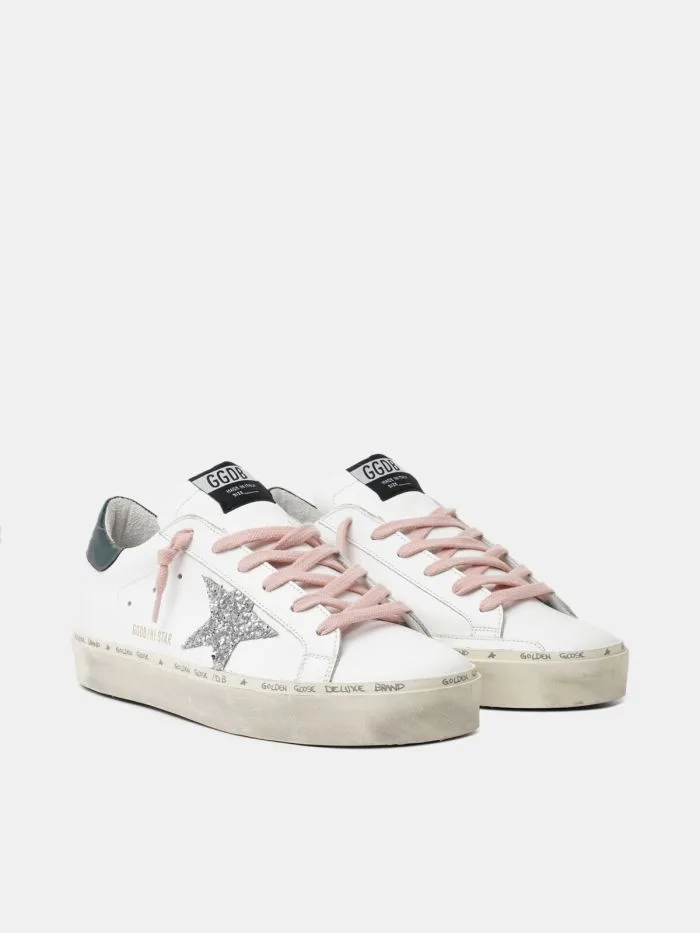 Golden Goose White Hi-star Sneakers “White Pink” — photo 6 of 8
