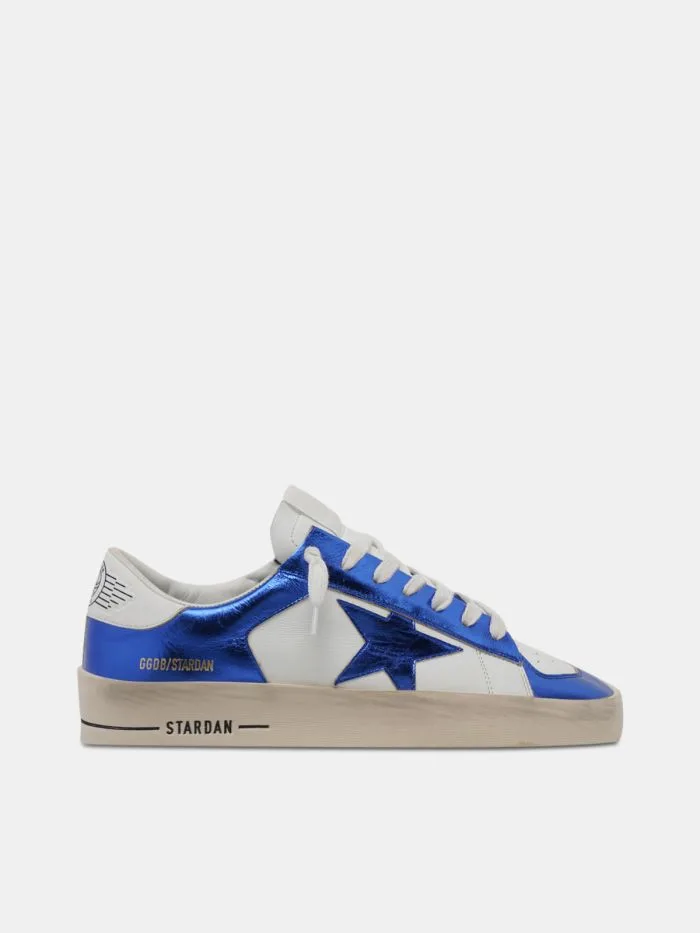 Golden Goose Blue and White Stardan Sneakers “White Blue” — photo 4 of 4