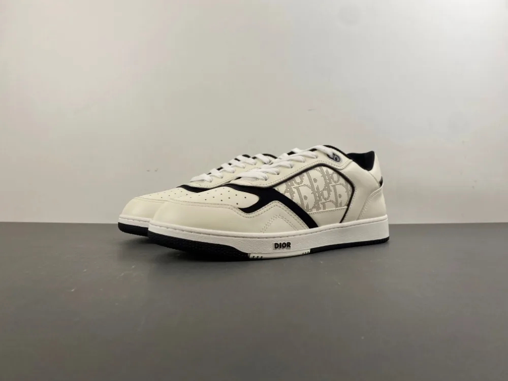 Dior B27 Low Dior Oblique Galaxy “White Black” — photo 1 of 17