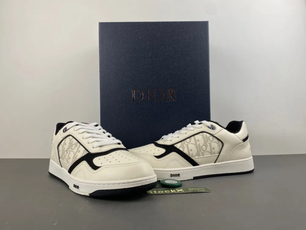 Dior B27 Low Dior Oblique Galaxy “White Black” — photo 5 of 17