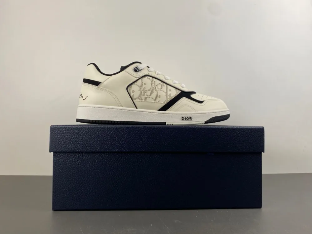 Dior B27 Low Dior Oblique Galaxy “White Black” — photo 8 of 17