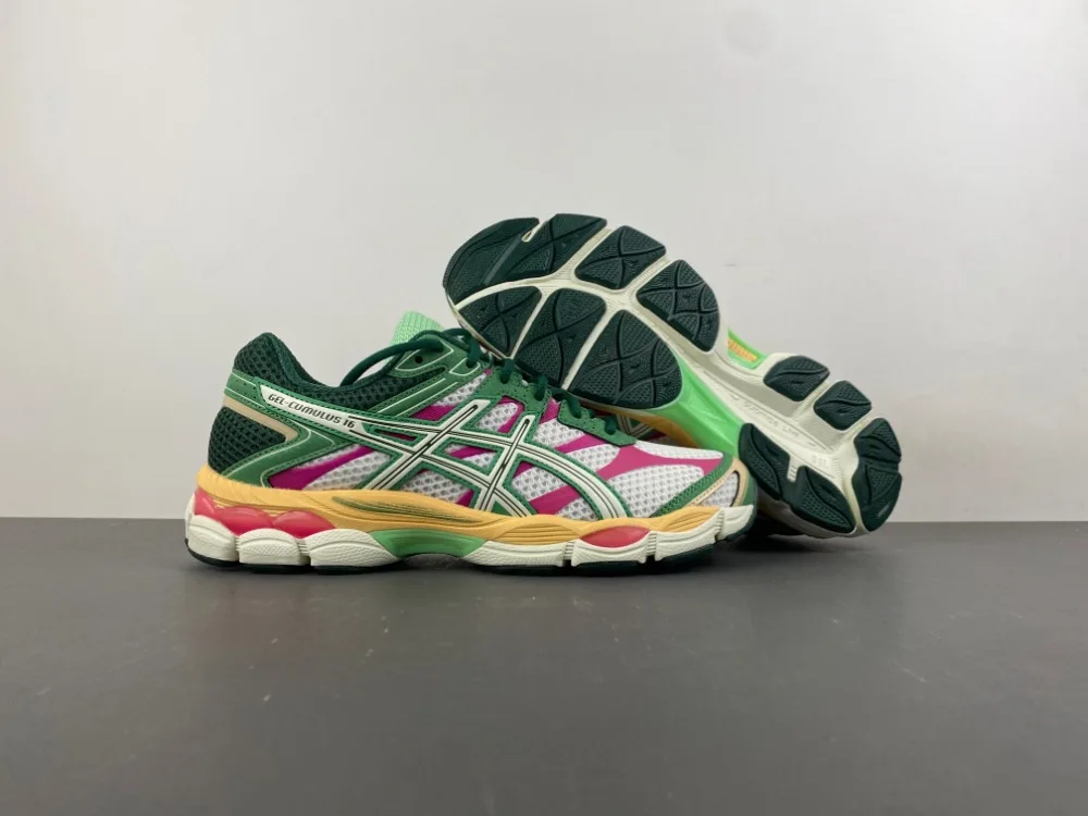 Asics Gel Cumulus 16 “Green Cream Ivory” — photo 5 of 34