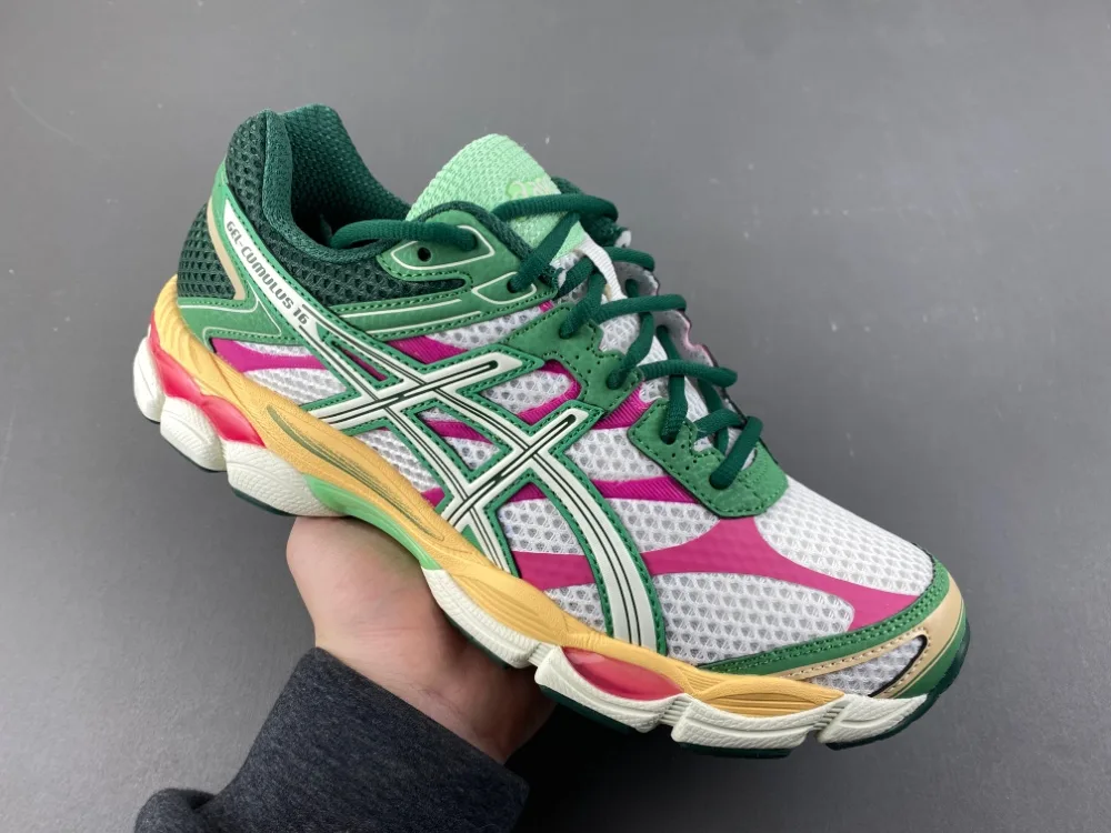 Asics Gel Cumulus 16 “Green Cream Ivory” — photo 7 of 34