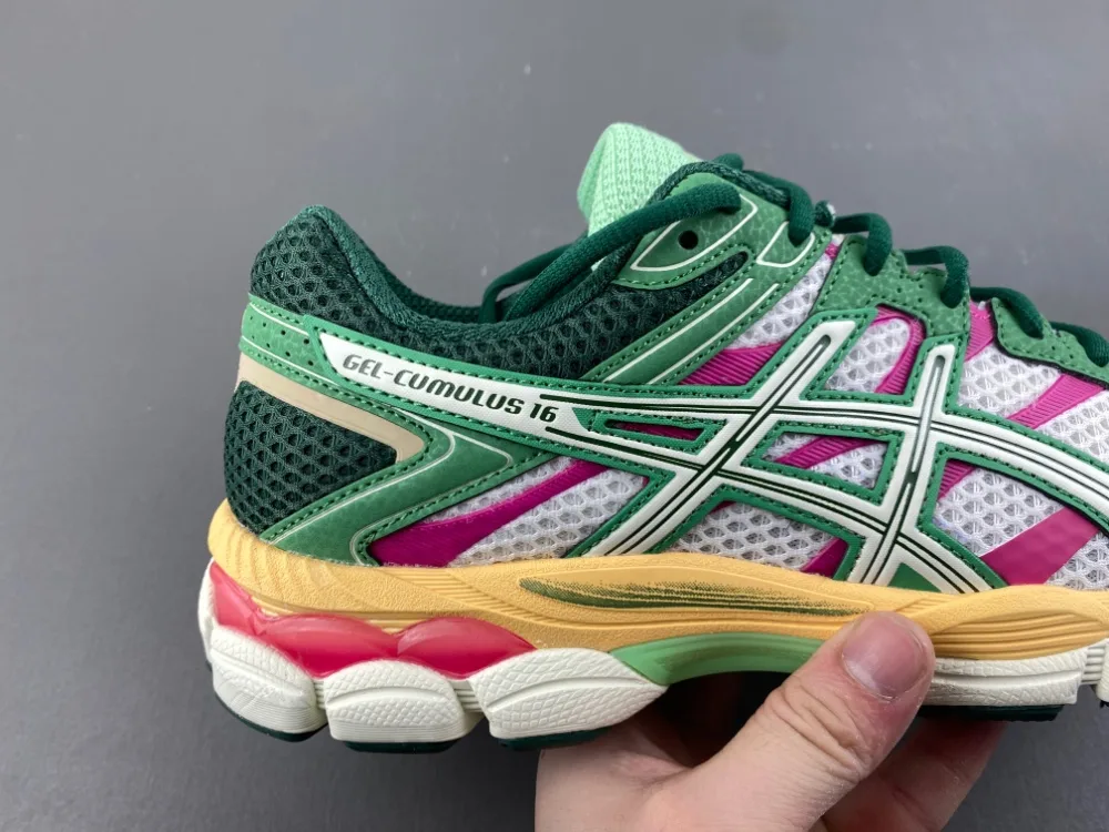 Asics Gel Cumulus 16 “Green Cream Ivory” — photo 9 of 34