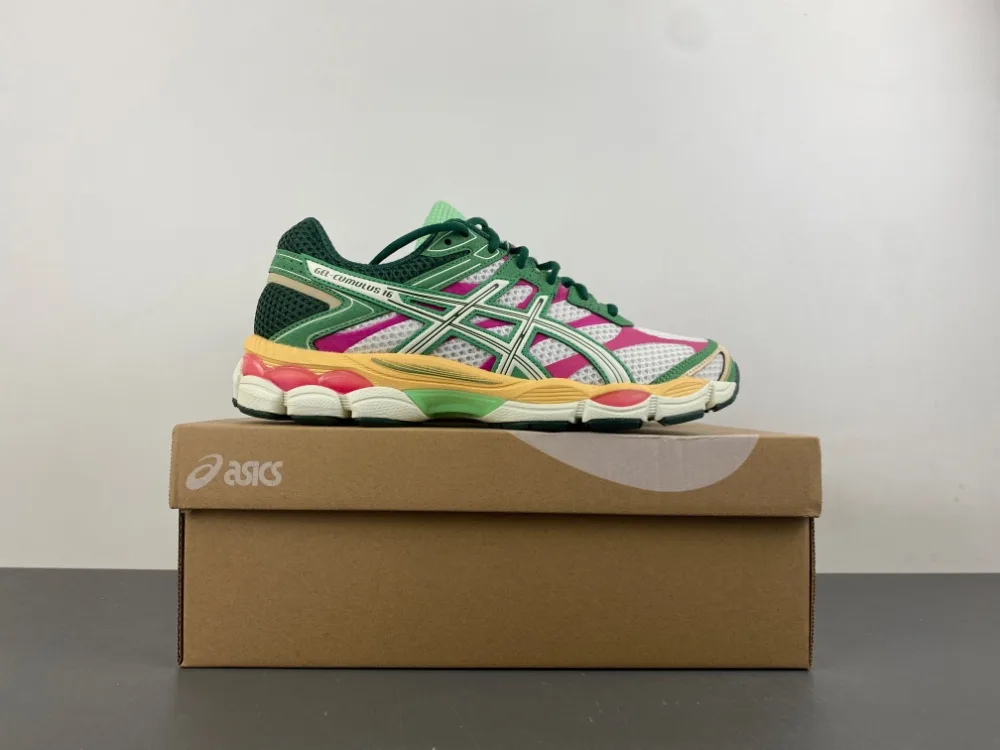 Asics Gel Cumulus 16 “Green Cream Ivory” — photo 16 of 34