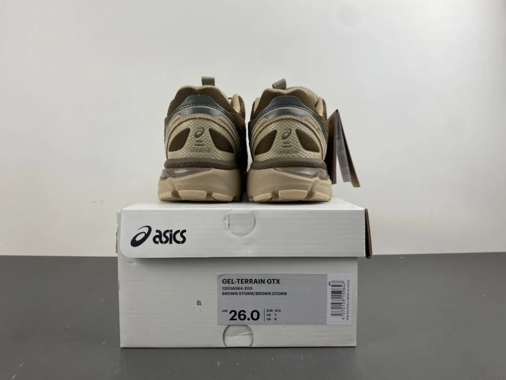 Asics Nonnative x Gel Terrain Gore-tex “Brown” — photo 17 of 17