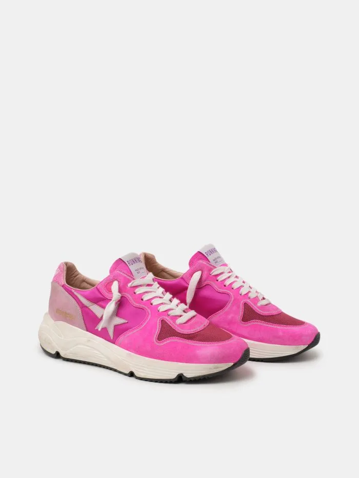 Golden Goose Fuchsia and Pink Running Sole Sneakers “Pink” — photo 1 of 4