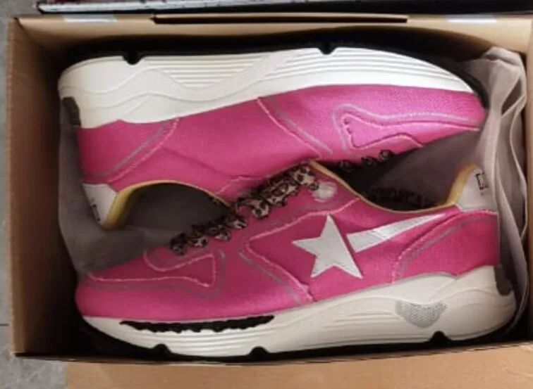 Golden Goose Fuchsia Running Sole Sneakers — photo 1 of 5