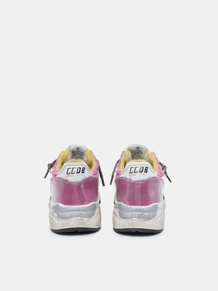 Golden Goose Fuchsia Running Sole Sneakers — photo 2 of 5