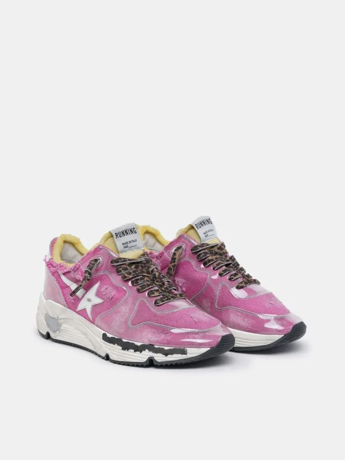 Golden Goose Fuchsia Running Sole Sneakers — photo 3 of 5