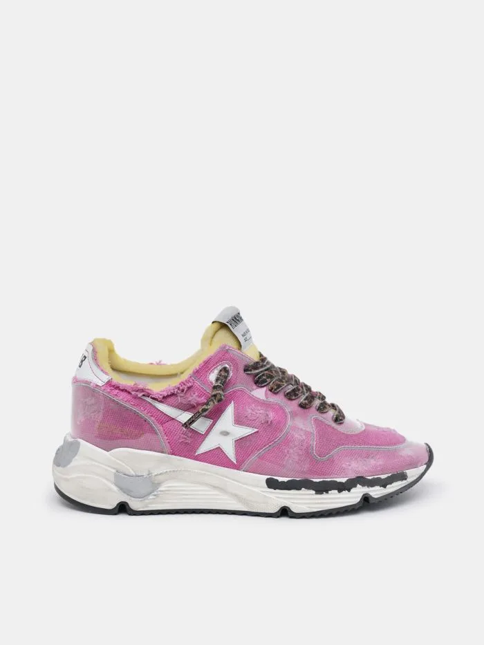 Golden Goose Fuchsia Running Sole Sneakers — photo 4 of 5