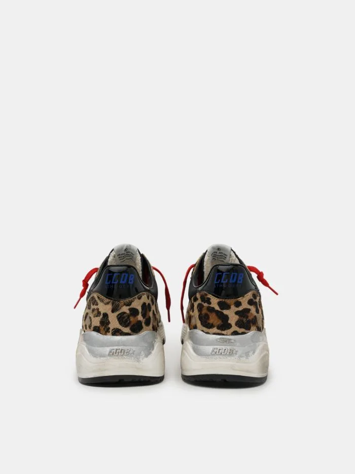 Golden Goose Running Sole Sneakers “Red Leopard” — photo 2 of 4