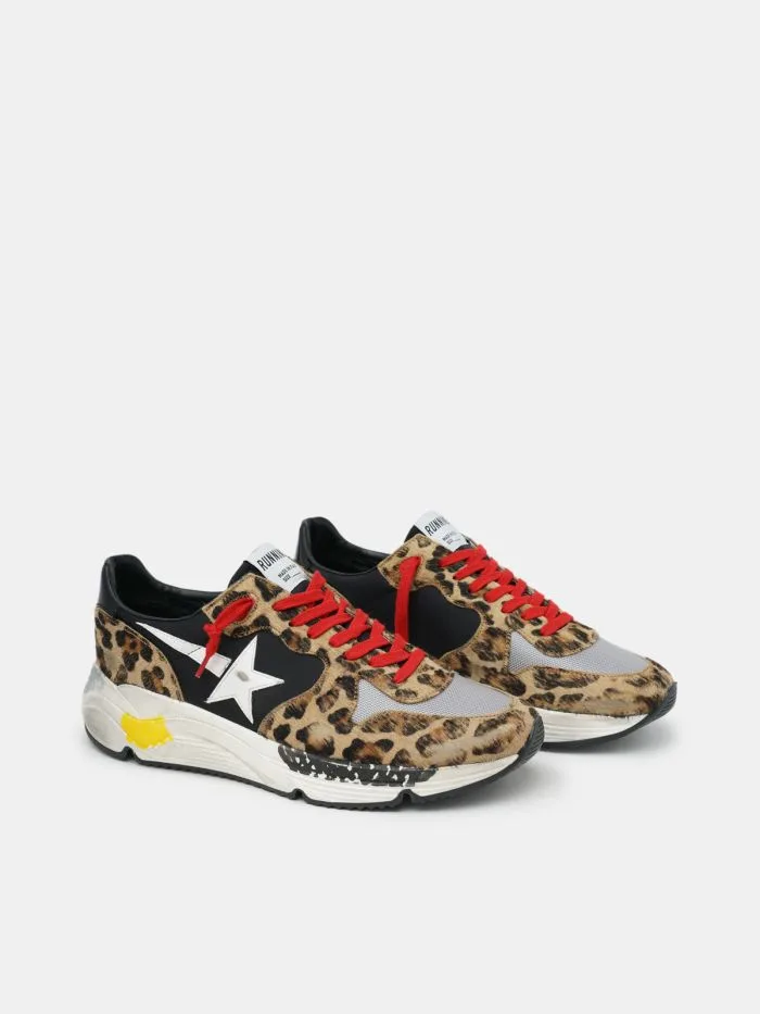 Golden Goose Running Sole Sneakers “Red Leopard” — photo 4 of 4