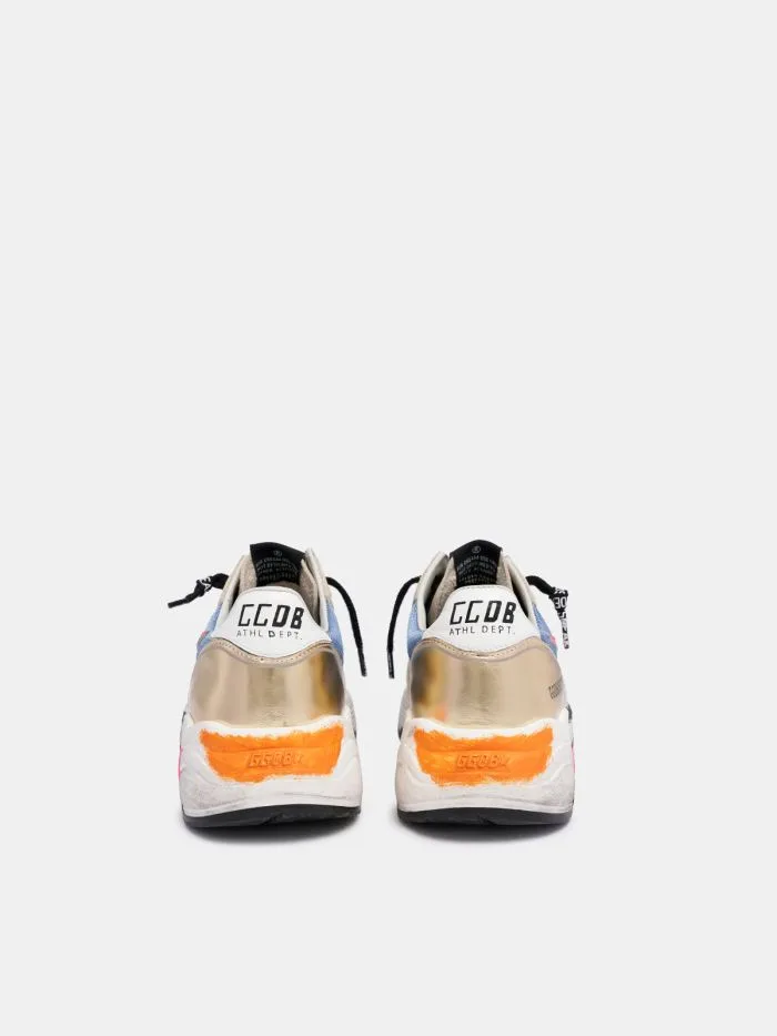 Golden Goose Running Sole Sneakers “Gold” — photo 4 of 4