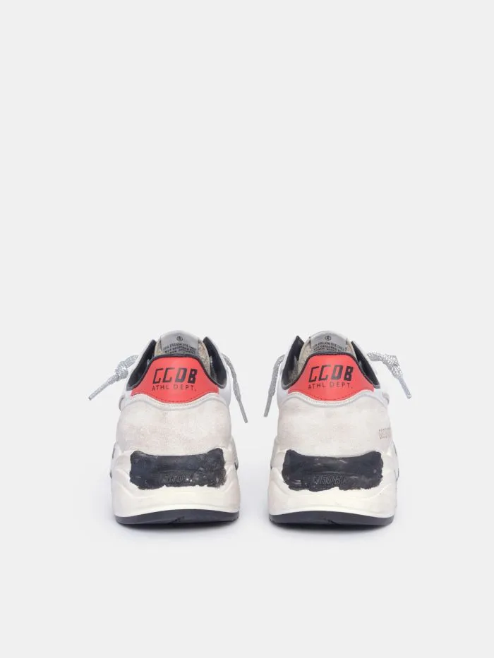 Golden Goose Running Sole Sneakers “Silver Red” — photo 4 of 4