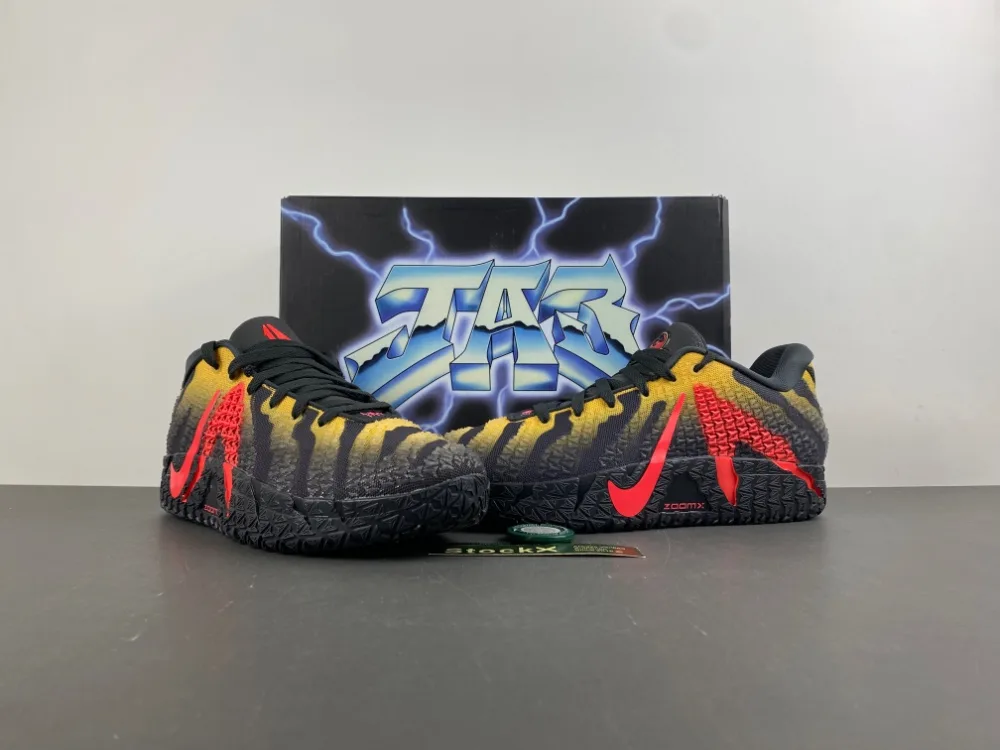 Nike Jurassic Park x Ja 3 Anthracite “Black Yellow Red” — photo 4 of 17
