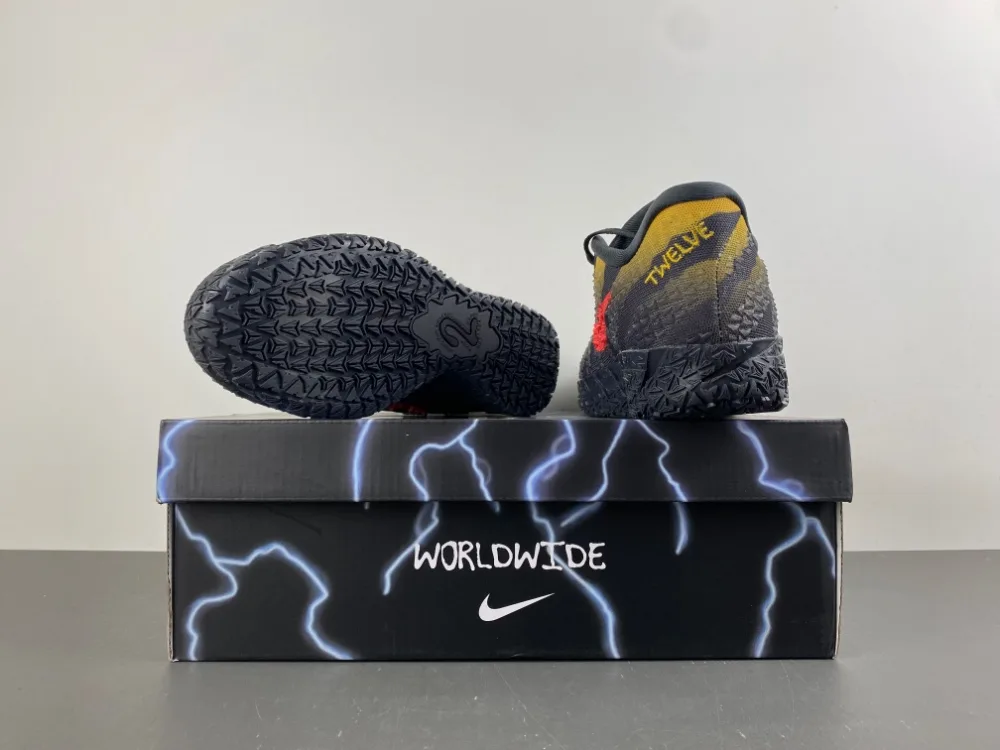 Nike Jurassic Park x Ja 3 Anthracite “Black Yellow Red” — photo 5 of 17