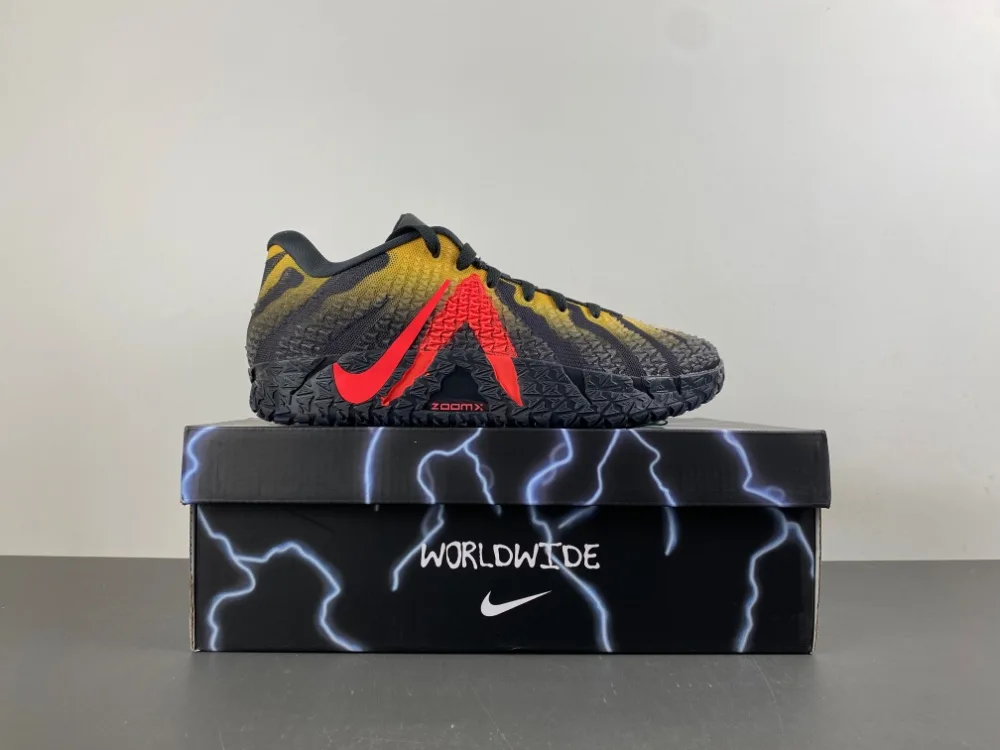 Nike Jurassic Park x Ja 3 Anthracite “Black Yellow Red” — photo 6 of 17