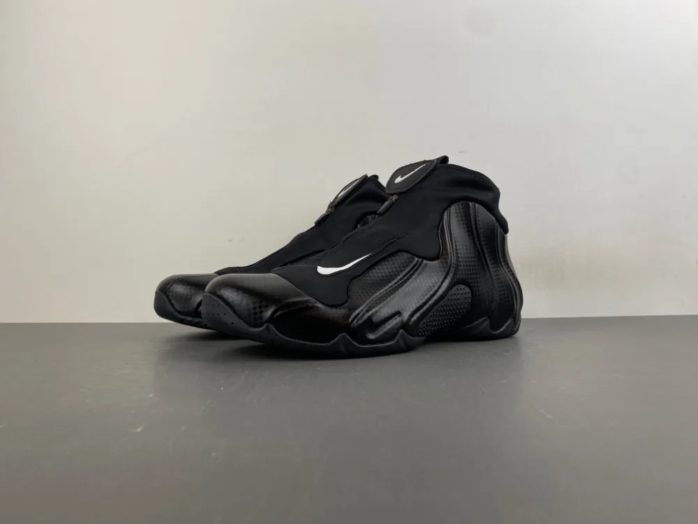 Nike Air Flightposite “Full Black White” — photo 1 of 18