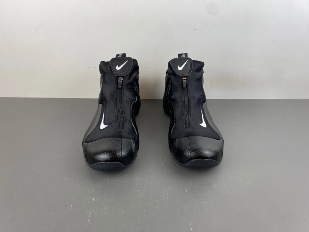 Nike Air Flightposite “Full Black White” — photo 2 of 18