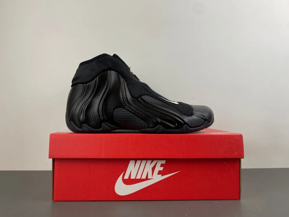 Nike Air Flightposite “Full Black White” — photo 6 of 18