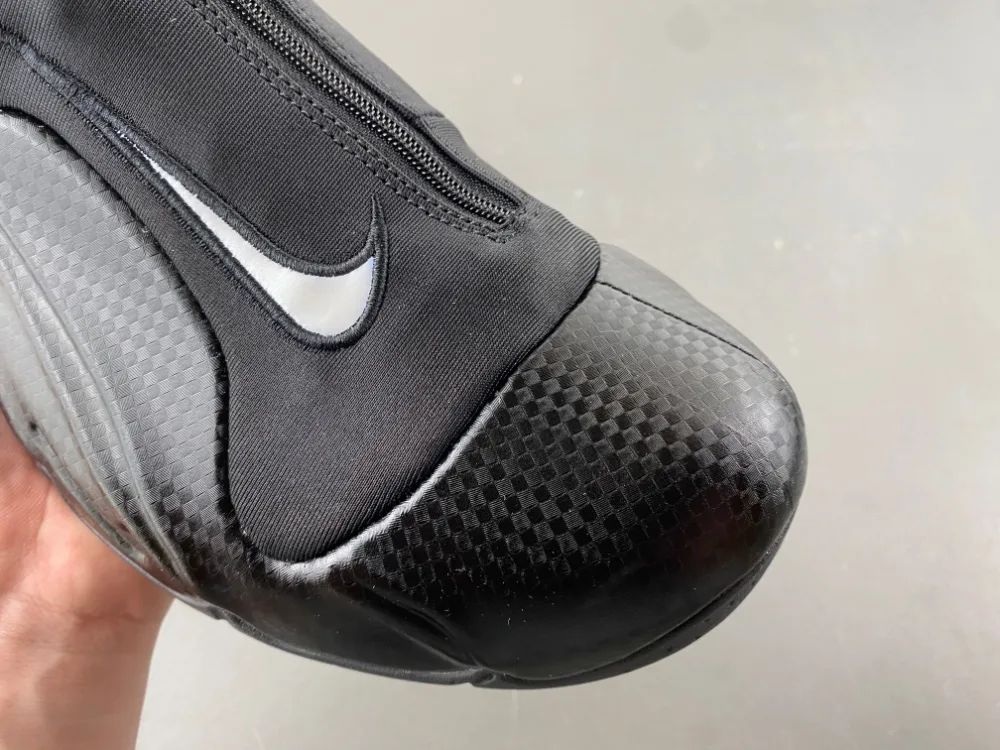 Nike Air Flightposite “Full Black White” — photo 8 of 18
