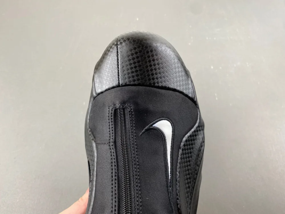Nike Air Flightposite “Full Black White” — photo 12 of 18
