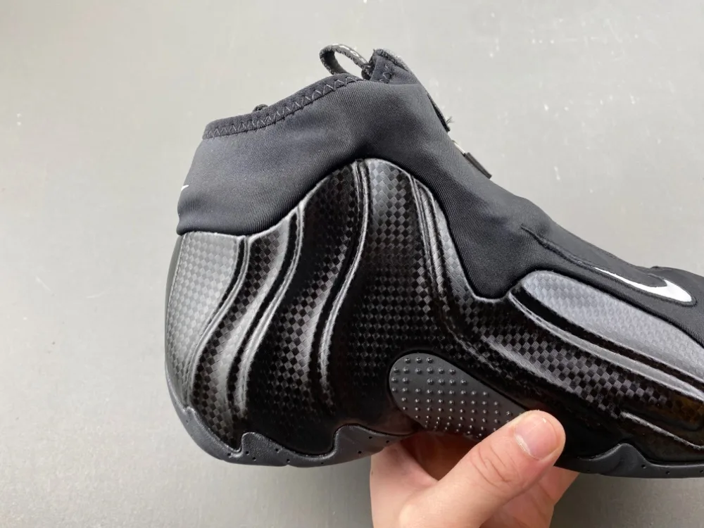 Nike Air Flightposite “Full Black White” — photo 13 of 18