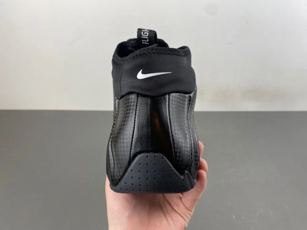 Nike Air Flightposite “Full Black White” — photo 16 of 18