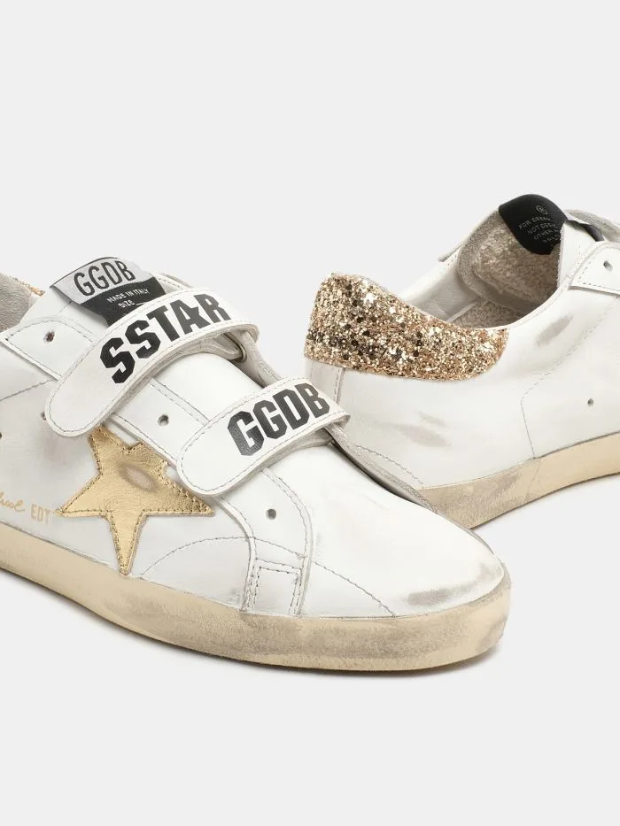 Golden Goose Old School Sneakers “Gold” — photo 3 of 4