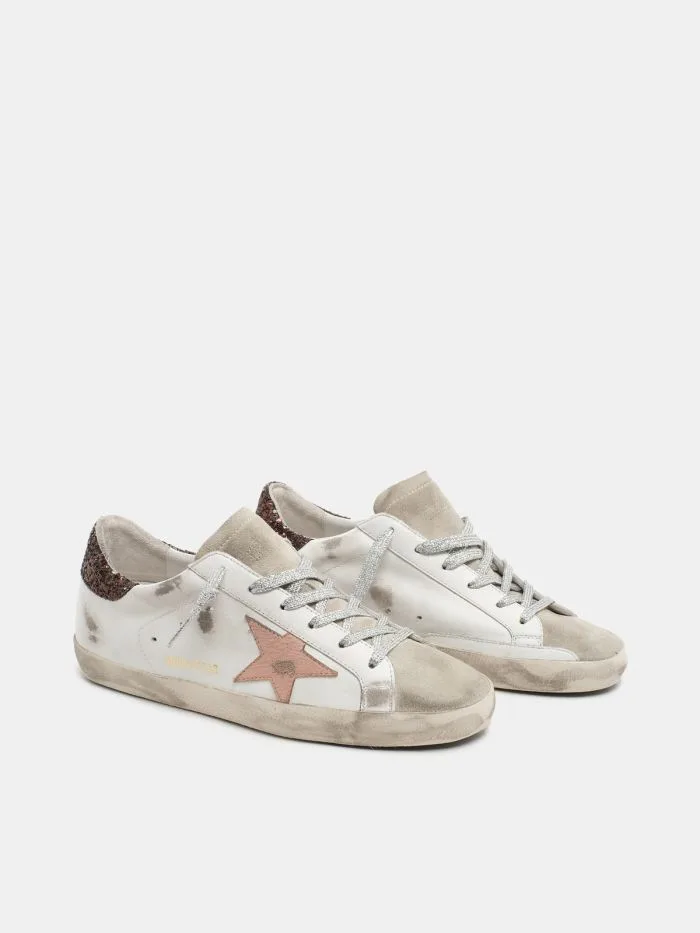Golden Goose Super-star Sneakers “Pink Brown” — photo 1 of 4