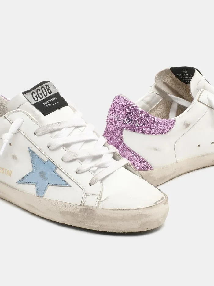 Golden Goose Super-star Sneakers “Blue” — photo 1 of 4