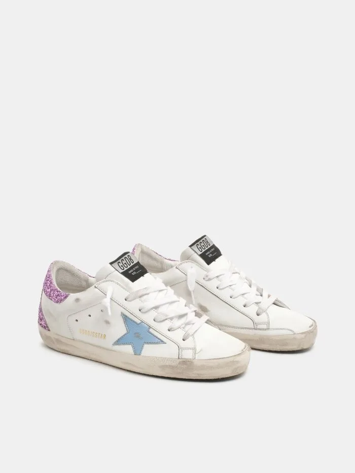 Golden Goose Super-star Sneakers “Blue” — photo 3 of 4