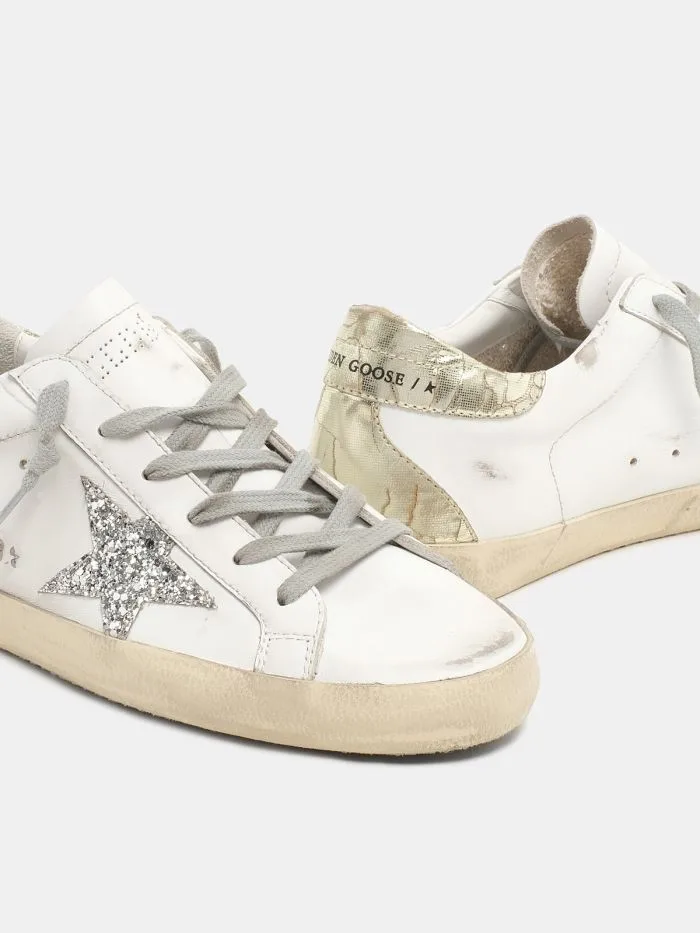 Golden Goose Super-star Sneakers “Silver Gold” — photo 1 of 4