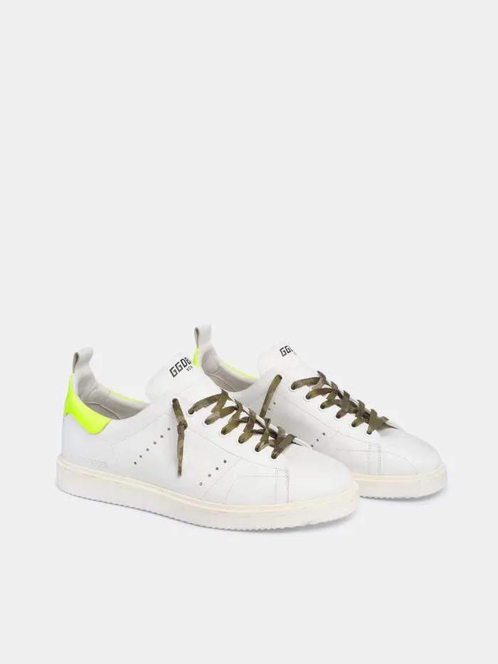 Golden Goose White Starter LTD Sneakers “White Yellow” — photo 1 of 4
