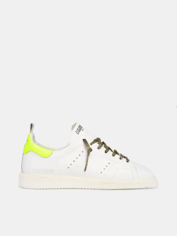 Golden Goose White Starter LTD Sneakers “White Yellow” — photo 2 of 4