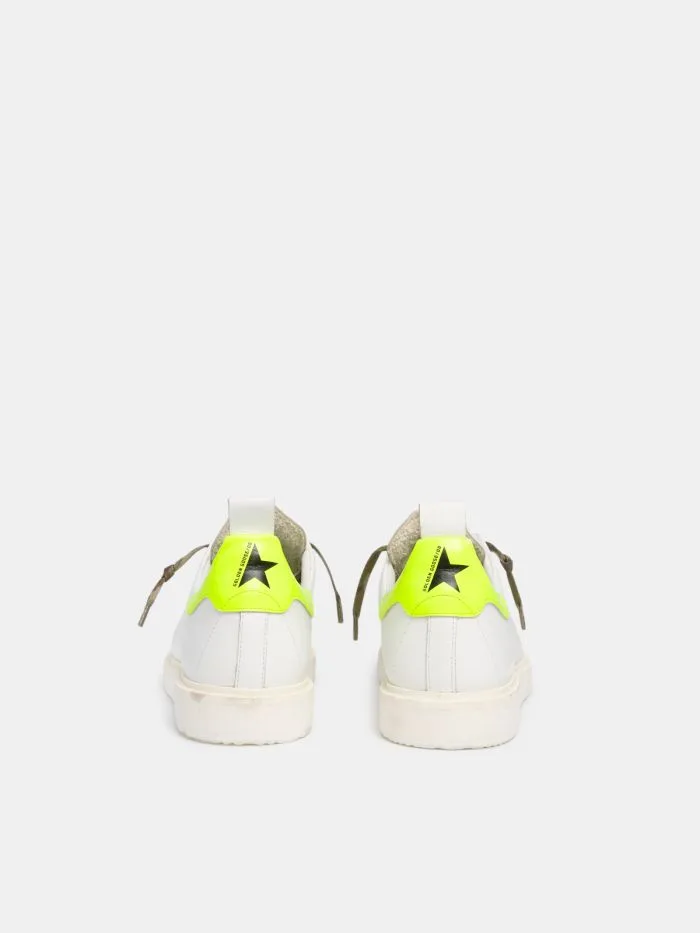 Golden Goose White Starter LTD Sneakers “White Yellow” — photo 3 of 4