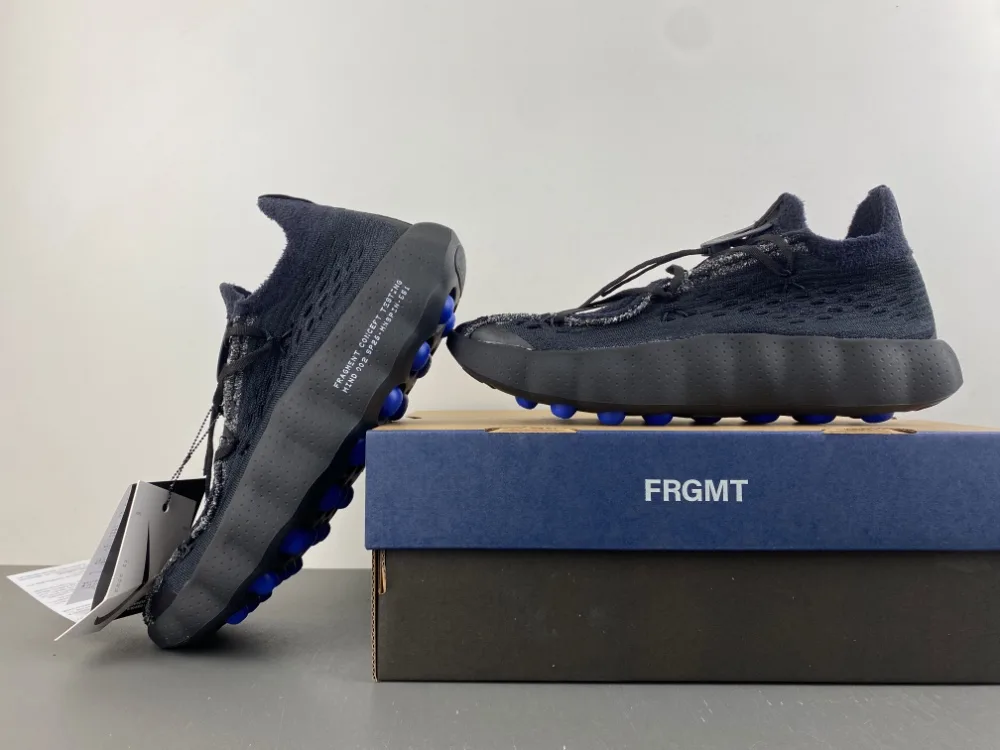 Nike Fragment Design x Mind 002 Black “Black Grey Blue” — photo 5 of 16
